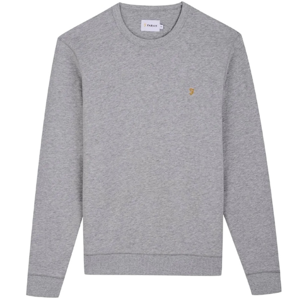Farah Grey Tim Crewneck